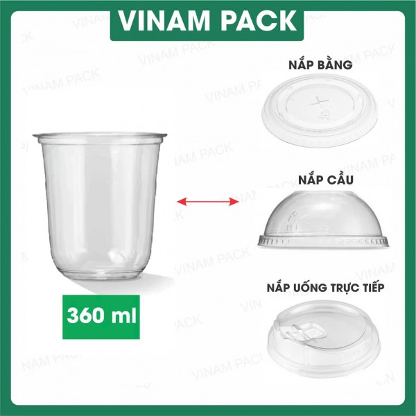 Ly PP đáy bầu 360ml